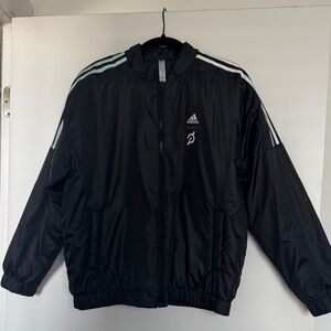 Adidas x Peloton Black Bomber Jacket size M